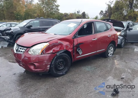 2013 Nissan Rogue S z USA, uszkodzony, nr VIN JN8AS5MV0DW620095